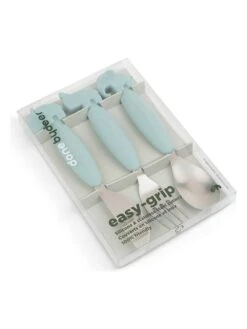 Done By Deer 3er-Set: Besteck "Deer Friends" In Hellblau -Babywereld Deer Kortingen done by deer 3er set besteck deer friends in hellblau 2