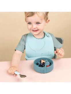 Done By Deer 3tlg. Esslern-Set "Deer Friends" In Hellblau/ Blau -Babywereld Deer Kortingen done by deer 3tlg esslern set deer friends in hellblau blau 4