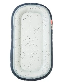 Done By Deer Babynest "Dreamy Dots" In Weiß/ Blau - (L)93 X (B)50 X (H)12 Cm