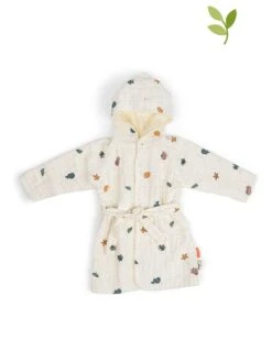 Done By Deer Bademantel "Sea Friends" In Creme