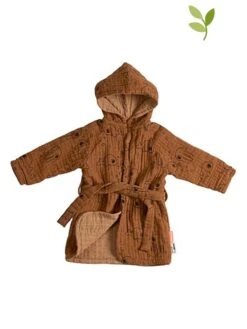 Done By Deer Bademantel "Sea Friends" In Senf