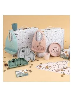 Done By Deer Esslern-Set "Stick&Stay" In Hellblau/ Grün/ Grau -Babywereld Deer Kortingen done by deer esslern set stickandstay in hellblau grun grau 4