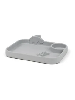 Done By Deer Esslernteller "Deer Friends" In Grau - (L)21,5 X (B)16 Cm