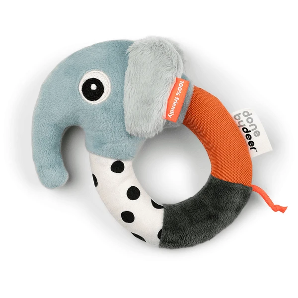 Done By Deer™ Ringrassel Elphee Blau 1 Done By Deer™ Ringrassel Elphee Blau