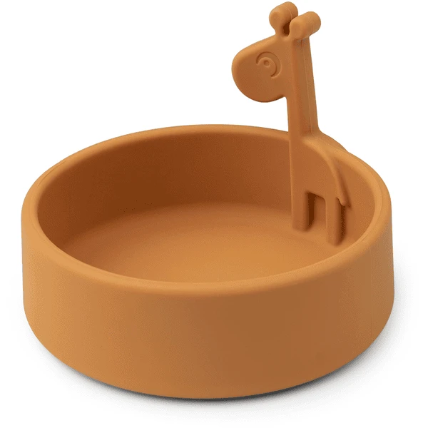 Done By Deer™ Schüssel Peekaboo Raffi In Senfgelb 1 Done By Deer™ Schüssel Peekaboo Raffi In Senfgelb