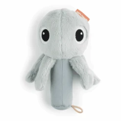 Done By Deer™ Sensorische Rassel Mit Spiegel Jelly Rosa