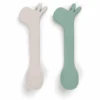 Done By Deer™ Silikonlöffel 2er Pack, Lalee Grün