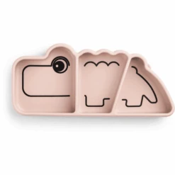 Done By Deer™ Snackteller Stick & Stay Rosa Ab Dem 6. Monat