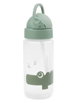 Done By Deer Trinkflasche "Croco" In Grün - 350 Ml