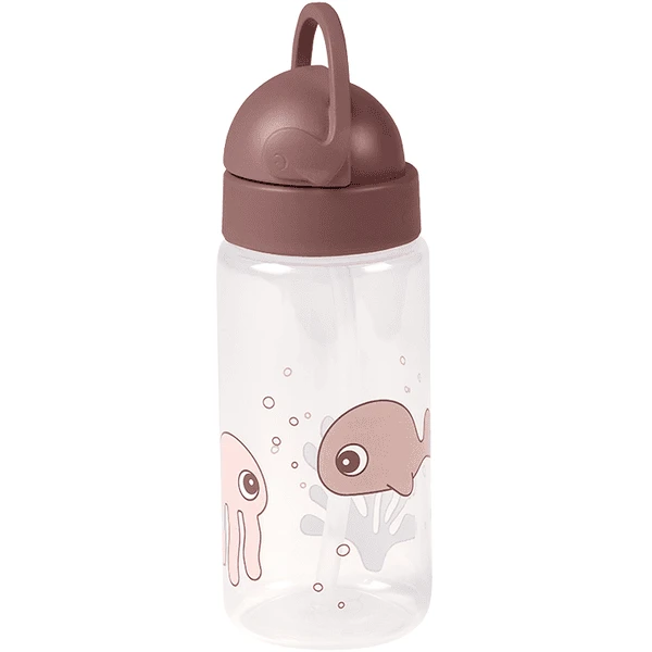 Done By Deer™ Trinkflasche Mit Strohhalm Sea Friends In Rosa 1 Done By Deer™ Trinkflasche Mit Strohhalm Sea Friends In Rosa