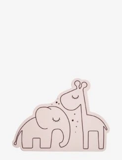 Done By Deer Silicone Placemat Dreamy Dots - POWDER