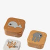 Done By Deer Snack Box Set 3 Pcs Sea Friends - MUSTARD/GREY