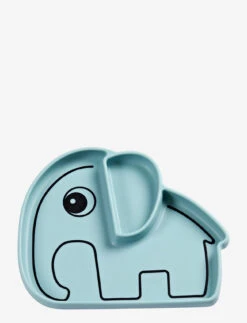 Done By Deer Silicone Stick&Stay Plate Elphee - BLUE