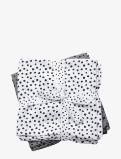 Done By Deer Babysvøb 2 Stk Happy Dots Grå - GREY
