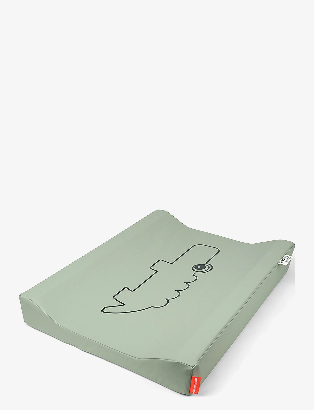 Done By Deer Changing Pad Easy Wipe Croco - GREEN 1 Done By Deer Changing Pad Easy Wipe Croco - GREEN