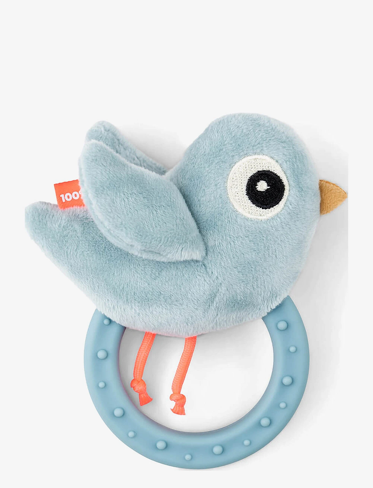 Done By Deer Sensory Rattle W/teether Birdee - BLUE 2 Done By Deer Sensory Rattle W/teether Birdee - BLUE – Bild 2