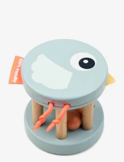 Done By Deer Wooden Rattle Birdee - BLUE