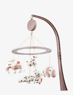 Done By Deer Musical Mirror Mobile Sleepy - POWDER